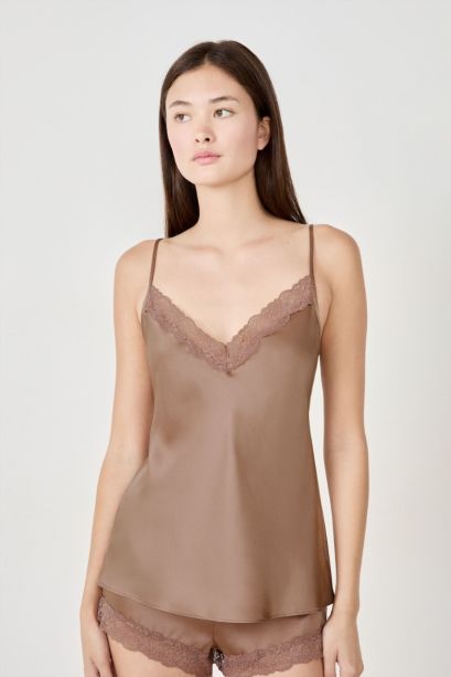 100% šilko palaidinukė MILKY (ETAM)