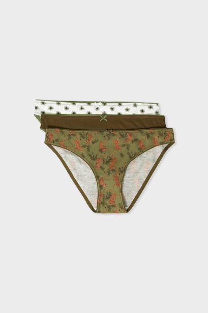 Klasikinio modelio kelnaitės 3vnt JACKIE (ETAM)