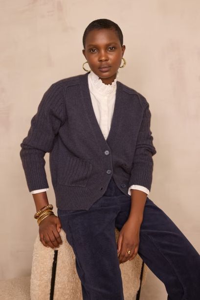 Megztinis su jako vilna (Maison 123) 