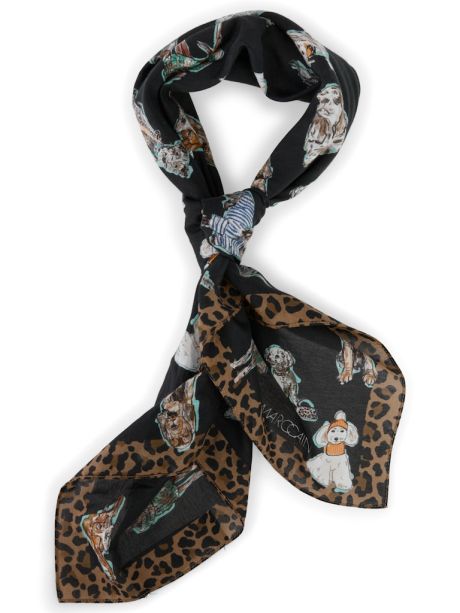 Šalikas su šilku (MARC CAIN Sports) 