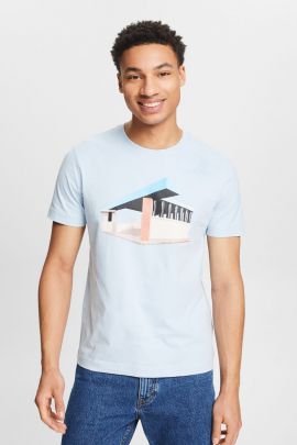 Vyriški marškinėliai Šviesiai mėlyna dydis_XL