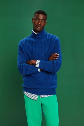 Vyriškas megztinis Mėlyna dydis_S