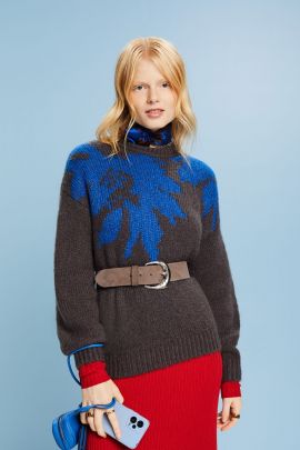 Moteriškas megztinis Tamsiai pilka dydis_XS