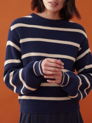 Moteriškas megztinis Mėlyna dydis_S