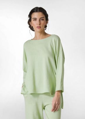 Moteriškas megztinis Šviesiai žalia dydis_S