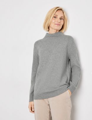 Moteriškas megztinis Pilka dydis_42