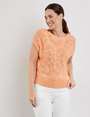Moteriškas megztinis Persikinė dydis_38