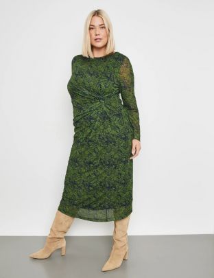 Moteriška suknelė Žalia dydis_44