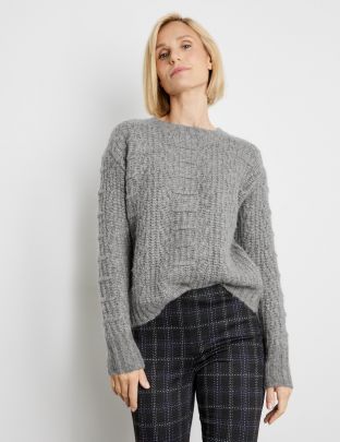 Moteriškas megztinis Pilka dydis_38